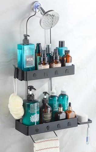 Hanging Shower Caddy Organizer Over Shower Head Waterproof