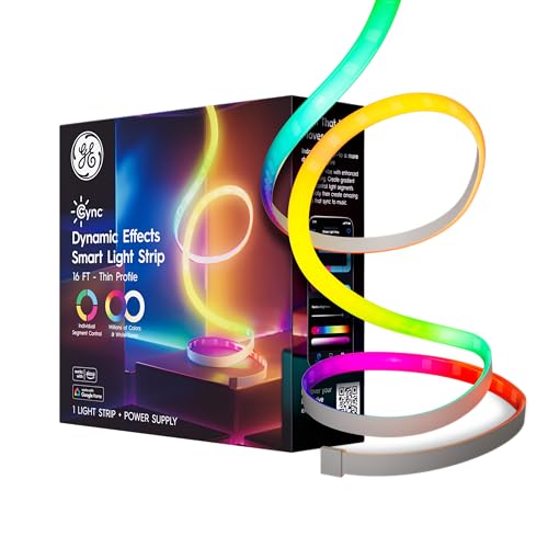 Cync Smart LED Light Strip, 16ft, WiFi, Music Sync