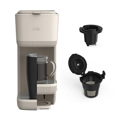 BELLA Single Serve Coffee Maker, K Cup Compatible