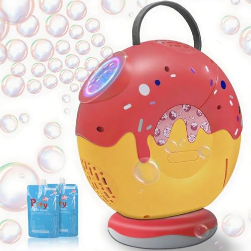 Automatic Bubble Machine for Kids, Rechargeable Bubble Maker