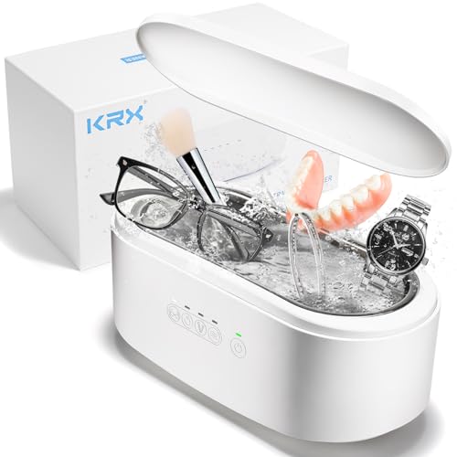 Ultrasonic Jewelry Cleaner Machine 47kHz 450ml Professional