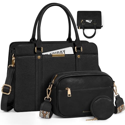 3 Piece Women’s Tote and Satchel Handbag Set