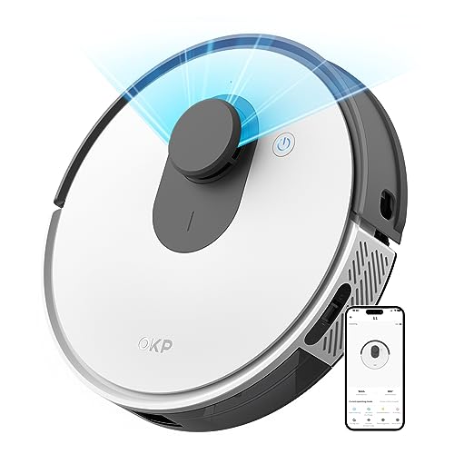 Lidar Robot Vacuum Cleaner, 4000Pa Suction, Smart Mapping