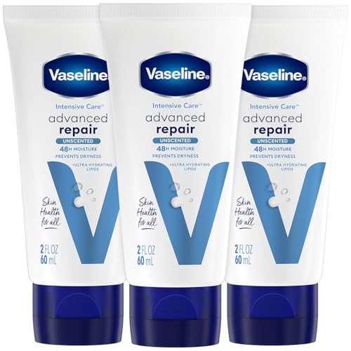 3 Pack Vaseline Advanced Repair Fragrance-Free Body Lotion