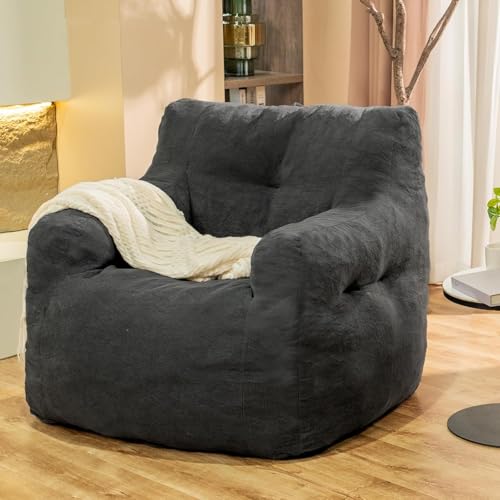 Jumbo Plush Bean Bag Chair for Adults, Extra Large