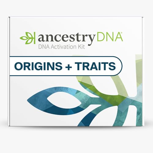 AncestryDNA Genetic Test Kit with Traits & Ethnicity
