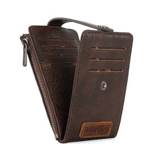 Wrangler Women's Slim Bifold Wallet Credit Card Holder