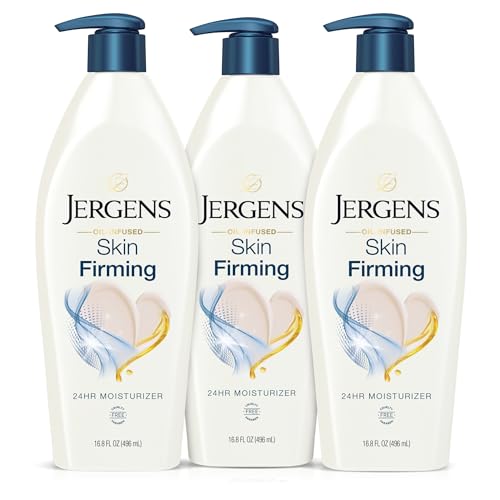 3 Pack Jergens Skin Firming Body Lotion 16.8oz