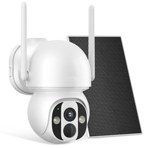 4MP PTZ Solar Wireless Outdoor Security Camera