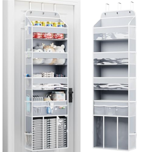 Over Door Nursery Organizer, 5-Tier Baby Storage Caddy