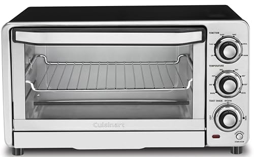 Cuisinart Toaster Oven Broiler, 1800W Countertop Bake Toast