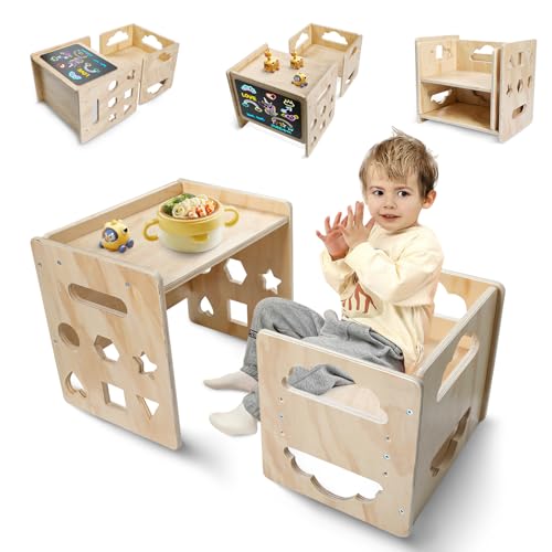 Montessori Weaning Table and Chair Set for Toddlers