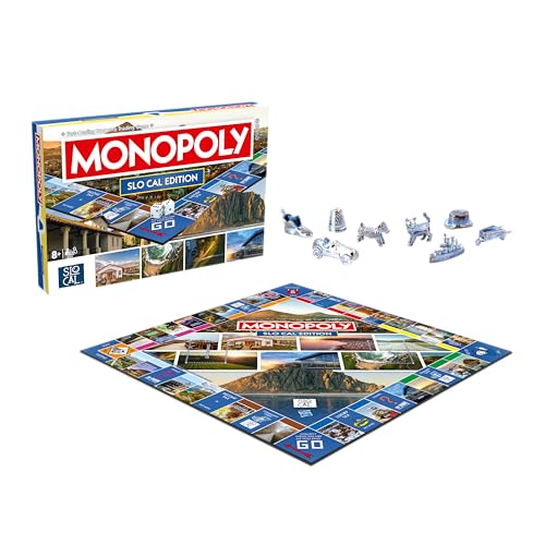 Monopoly SLO Cal Edition Family Board Game, 2-6 Players