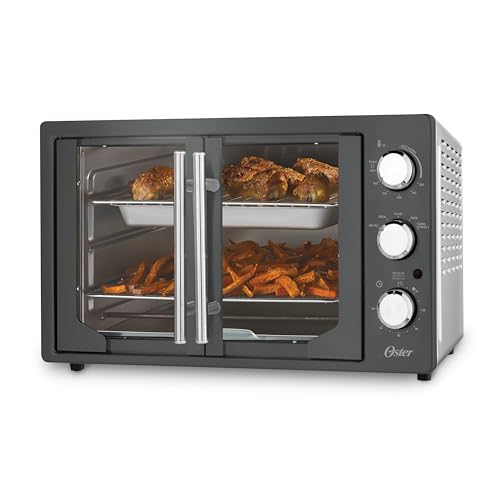 Oster French Door Air Fryer Countertop Oven Stainless Steel