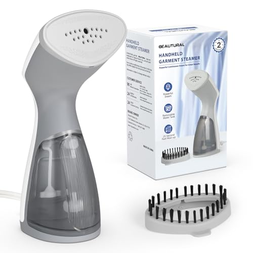 Portable Clothes Steamer 1000W, Quick Wrinkle Removal