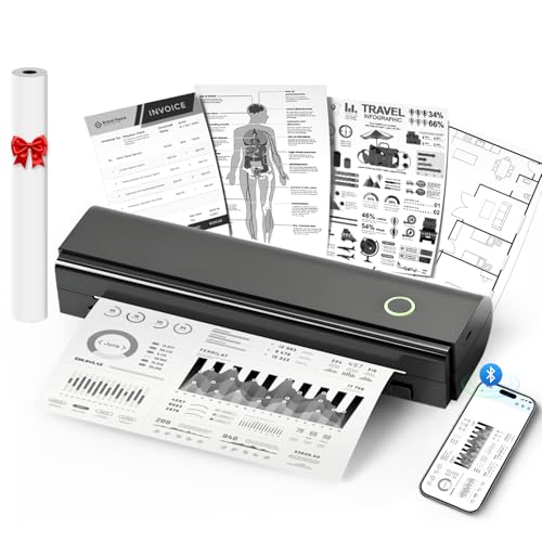 Wireless Portable Bluetooth Thermal Printer