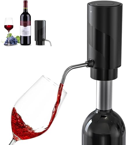 Electric Wine Aerator and Automatic Wine Dispenser Decanter