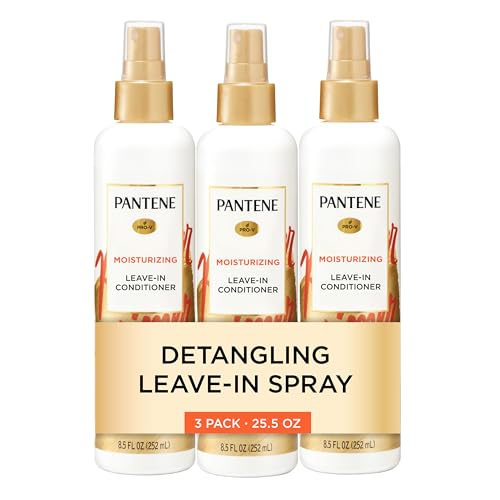 3 Pack Pantene Conditioning Detangler Spray Leave-In Conditioner