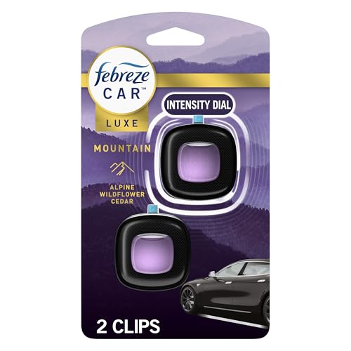 2 Pack Febreze Car Air Freshener Vent Clips