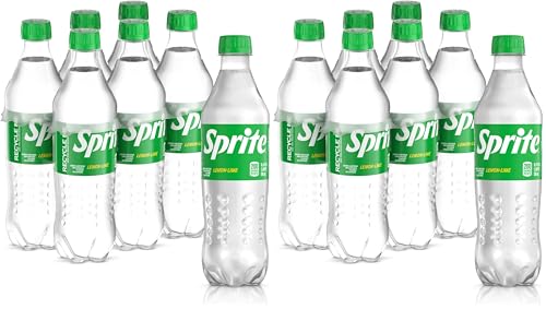 12 Pack Sprite Lemon Lime Soda, 16.9 fl oz Bottles