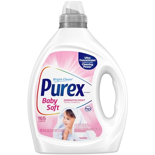 Purex Baby Laundry Detergent, Hypoallergenic, 82.5 fl oz