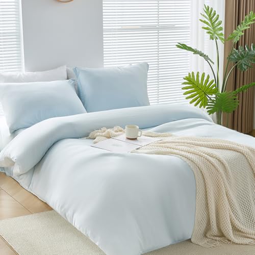 3 Piece Duvet Cover Set with Pillowcases Queen Size