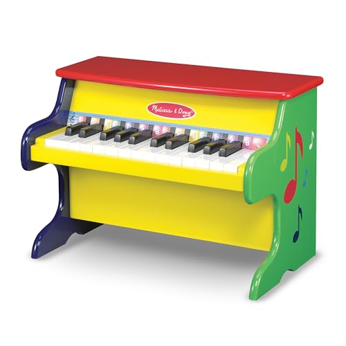 Melissa & Doug Kids Toy Piano with Songbook, 25 Keys