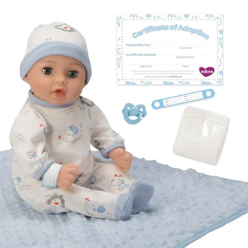 Adora 16 Inch Boy Baby Doll with Accessories (3 Colors)