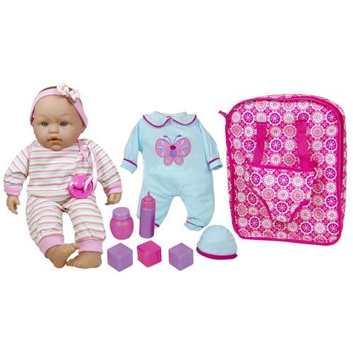 14 Inch Baby Doll Set with Accessories and Backpack