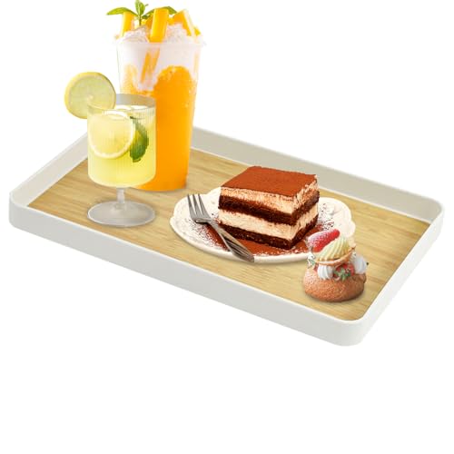 Imitation Wood Grain Breakfast and Serving Tray