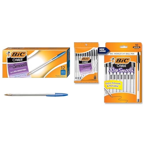 22 Pack BIC Ballpoint Pens Medium Point