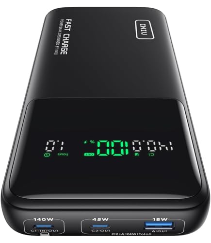 140W 27000mAh Portable Laptop Power Bank Charger