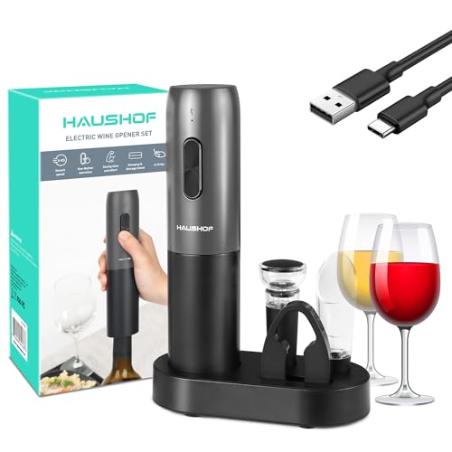 Electric Wine Opener Set with Aerator and Pourer