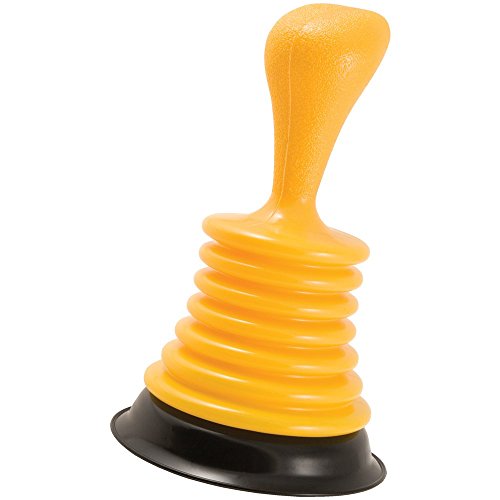 Mini Sink Plunger for Drains, Showers, Tubs, 7.5"