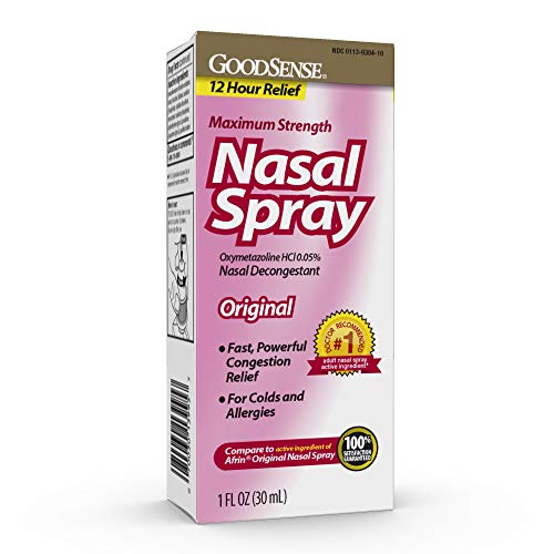 Maximum Strength Nasal Spray, 1 Fluid Ounce