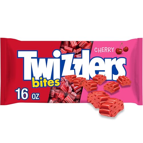 Twizzlers Bites Cherry Licorice Chewy Candy 16 oz