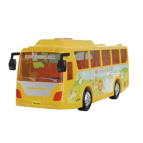 Musical Zoo Bus Toy for Toddlers with Sounds