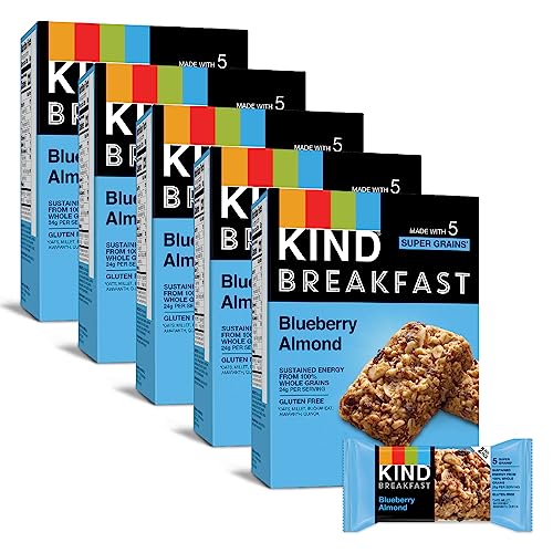 30 Pack KIND Breakfast Bars, Gluten Free, Whole Grain