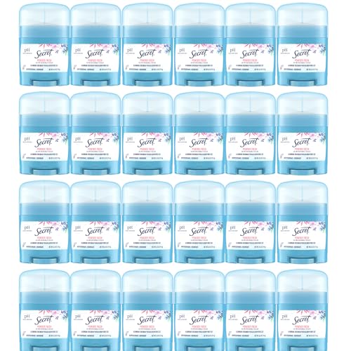 24 Pack Secret Antiperspirant Deodorant Invisible Solid Travel