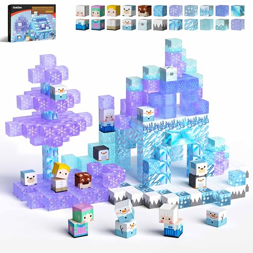 Magnetic Building Blocks Princess Castle STEM Toy Set