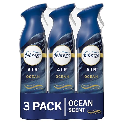 3 Pack Febreze Air Freshener Spray Odor Eliminator