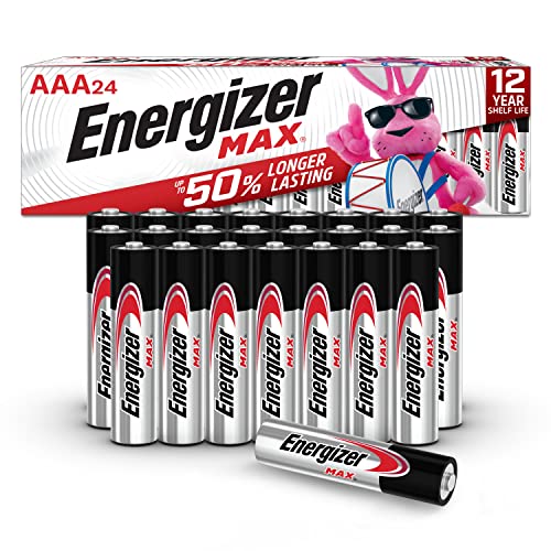 24 Pack Energizer AAA Alkaline Batteries Max