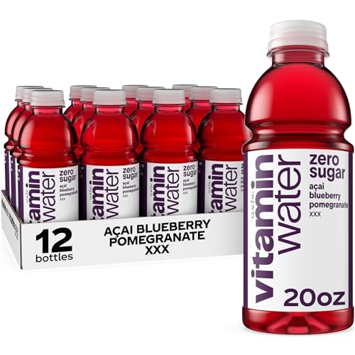 12 Pack vitaminwater Zero Sugar Flavored Water Beverage