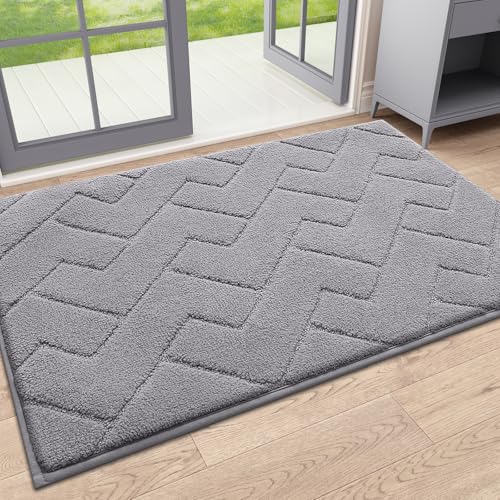 Indoor Door Mat 32x20 Non-Slip Absorbent Doormat