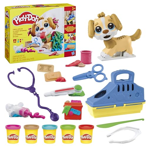 Play-Doh Vet Playset for Kids with Dog and Tools