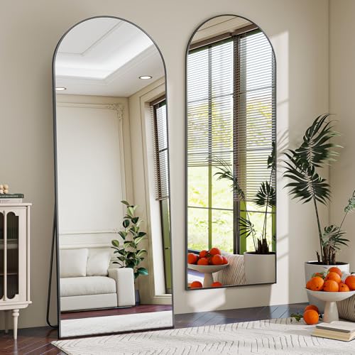 Arched Full Length Mirror 56"x21" Floor or Wall