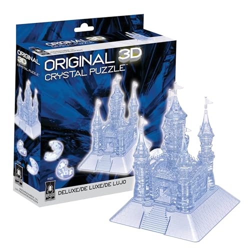 Grand Castle Deluxe 3D Crystal Puzzle for Adults