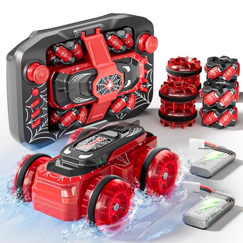 Amphibious Remote Control Car, Waterproof RC Toy Vehicle
