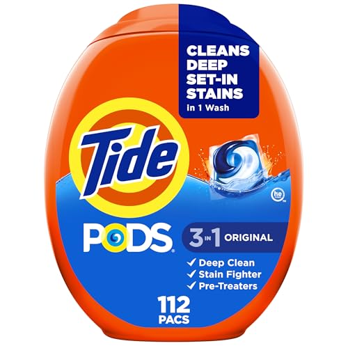 448 Count Tide PODS Laundry Detergent Pacs 3-in-1
