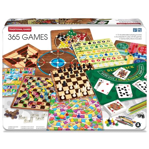 365 Classic Board & Card Games Set, Family Game